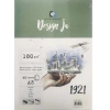 ALEX A3 İNCE DOKULU RESİM DEFTERİ SPİRALLİ KARTON KAPAK 180GR. 40YP. DESING JA ALX-0588