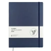 VICTORIAS JOURNALS 124-1402 19X25 SERT KAPAK LASTİKLİ CLASSIC HAFTALIK AJANDA - LACİVERT