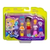 MATTEL GFT92/ GFT93 POLLY POCKET SEYAHATTE  OYUN SETİ TRENDY TRAVEL PACK