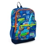 CORAL HIGH 23767 KIDS SAKS MAVİSİ GRAFİTİ DESENLİ DÖRT BÖLMELİ SIRT ÇANTASI