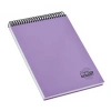 MİKRO TREND PASTEL LİLA SPİRALLİ SERT KAPAK 17X24 120YP. KARELİ NOT DEFTERİ