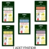 FABER CASTELL KARIŞIK RENKLİ TACK-IT HAMUR YAPIŞTIRICI 50gr