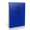 GIPTA VIP DERİ KAPAK KAPAK SPİRALLİ 17x24 140 YP. KARELİ DEFTER