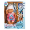 SUNMAN 30111 BEBELOU DOKTOR ZAMANI SESLİ BEBEK DOKTOR SETİ 35 CM