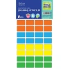 CREA OFC- 1199 12x19mm RENKLİ OFİS ETİKETİ 7Lİ (160)