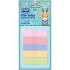 KRAF 51248-2 İNDEX FİLM (PP) 12x45mm. 5 RENKx30yp.POP-UP PASTEL YAPIŞKANLI AYRAÇ