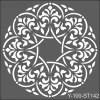 ARTDECO STENCİL 30X30CM  DAMASK DESEN-3  142