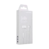 HYTECH JOLLY HY-XK22 MOBİL TELEFON UYUMLU KULAK İÇİ MİKROFONLU KULAKLIK BEYAZ