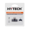 HYTECH HY-XO35 GÜMÜŞ 2 İN 1 ŞARJ+KULAKLIK METAL GÖVDELİ ÇEVİRİCİ