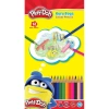 PLAY-DOH  KURU BOYA KALEMİ TENEKE KUTU 12 RENK PLAY-KU013