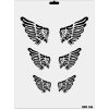 RİCH XL STENCİL NEW 188 25X35cm MELEK KANADI