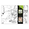 AKADEMİ ÇOCUK - FUNNY MAT - KAMPTAYIZ 48x33,5cm