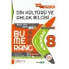 GÜNAY 8. SINIF BUMERANG ETKİNLİKLİ DİN KÜLTÜRÜ VE AHLAK BİLGİSİ AKILLI DEFTER KİTAP