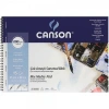 CANSON RESİM ve ÇİZİM DEFTERİ MİX MEDIA FINFACE SPİRALLİ 35x50 200 GR 15 YP.