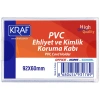 KRAF PVC EHLİYET & KİMLİK KORUMA KABI 92x60mm. - TEKLİ