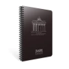 GIPTA DARK PLASTİK SP. PP KAPAK DEFTER 12X17 50YP. ÇİZGİSİZ DEFTER