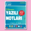 TONGUÇ 6. SINIF 2.DÖNEM YAZILI NOTLARI 1. VE 2. YAZILI
