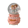 CEREN HDY0199 ORTA BOY HEDİYELİK MÜZİKLİ IŞIKLI KAR ATAN KAR KÜRESİ (PİLLİ) GELİN VE DAMAT