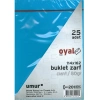 OYAL 114x162 KARE ZARF MAVİ 80 GR 25Lİ