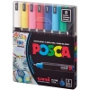 UNİ POSCA SU BAZLI MARKER ANA RENKLER PC-1MR/8C 0.7 8Lİ SET