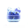 MİKRO MK-4060 KITTY CUTE RENKLİ BONCUKLU ÇİFT DELİKLİ HAZNELİ KALEMTRAŞ
