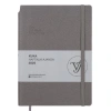 VICTORIAS JOURNALS 124-1437 14X20,5 KUKA HAFTALIK AJANDA A5 - GRİ