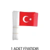 TEKNOPOİNT SOPALI TÜRK BAYRAĞI BÜYÜK BOY 22x32cm - TEKLİ