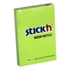 GIPTA STICKN 76X51 NEON YEŞİL YAPIŞKANLI NOTLUK 100 YP.