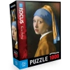 BLUE FOCUS BF267 İNCİ KÜPELİ KIZ PUZZLE YAPBOZ 48x66 1000 PARÇA