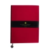 VICTORIAS JOURNALS 1081 SMYTH RUGAN ESNEK KAPAK 19x25cm 80gr. 96YP. ÇİZGİLİ DEFTER KIRMIZI