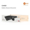 LENOVO LECOO CM101 USB KABLOLU TÜRKÇE Q KLAVYE & MOUSE SET SİYAH