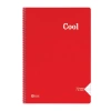 KESKİN COOL PP KAPAK SPİRALLİ DEFTER A4 72 YP. ÇİZGİLİ