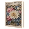 DEFFTER 14X20 WHITE FLOWER ( WILLIAM MORRIS ) SERT KAPAK ÇİZGİLİ DEFTER 96 YP