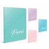 GIPTA PASTELS 17x24cm TEL DİKİŞLİ PP KAPAK 80 YP ÇİZGİLİ DEFTER