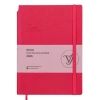 VICTORIAS JOURNALS 124-1438 14X20,5 KUKA HAFTALIK AJANDA A5 - FUŞYA