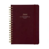 VICTORIAS JOURNALS 1602  CANVAS SERT KAPAK A5  100gr.160 SYF. ÇİZGİLİ DEFTER BORDO