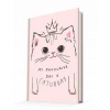 DEFFTER CAT / CATURDAY SERT KAPAK A5 ÇİZGİLİ DEFTER