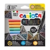 CARIOCA BABY 43162 METALİK RENKLER KEÇELİ KALEM 8Lİ
