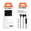 HYTECH HY-XK24 MOBİL TELEFON UYUMLU KULAK İÇİ MİKROFONLU KULAKLIK SİYAH