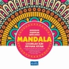 DESENLER TEZHİPLER ŞEKİLLERLE MANDALA PEMBE KİTAP ÇOCUKLAR İÇİN BOYAMA KİTABI