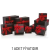 GIPTA MY BLACK KARE HEDİYE KUTUSU BX5048 D 145x145x85 mm
