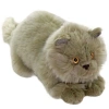 NECOTOYS ANIMALS OF THE WORLD 20881 YATAN GRİ KEDİ PELUŞ 26 CM