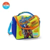 CORAL HIGH 11742 KIDS FOSFORLU SARI SAKS MOTORSİKLET DESENLİ THERMO BESLENME ÇANTASI