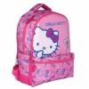 TMN 591632 HELLO KITTY GÖRSELLİ 3 BÖLMELİ OKUL SIRT ÇANTASI 2721 PEMBE