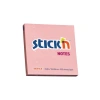 GIPTA STICKN 76X76 PASTEL PEMBE YAPIŞKANLI NOTLUK 100 YP.