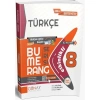 GÜNAY 8.SINIF BUMERANG TÜRKÇE AKILLI DEFTER KİTAP SORU BANKASI