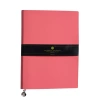 VICTORIAS JOURNALS 1082 SMYTH RUGAN ESNEK KAPAK 19x25cm 80gr. 96YP. ÇİZGİLİ DEFTER MERCAN