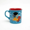 MACMUG 380818 DC COMICS AMSTERDAM MUG THE FLASH İÇ KISMI KIRMIZI DIŞI MAVİ SERAMİK KUPA