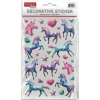 TANEX KIDS TNX-25364 DEKORATİF ETİKETLER - PUFFY UNICORN 3-D SERİSİ STICKER - TEKLİ