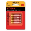 KODAK SUPER HEAVY DUTY ZINC AAA 4LÜ